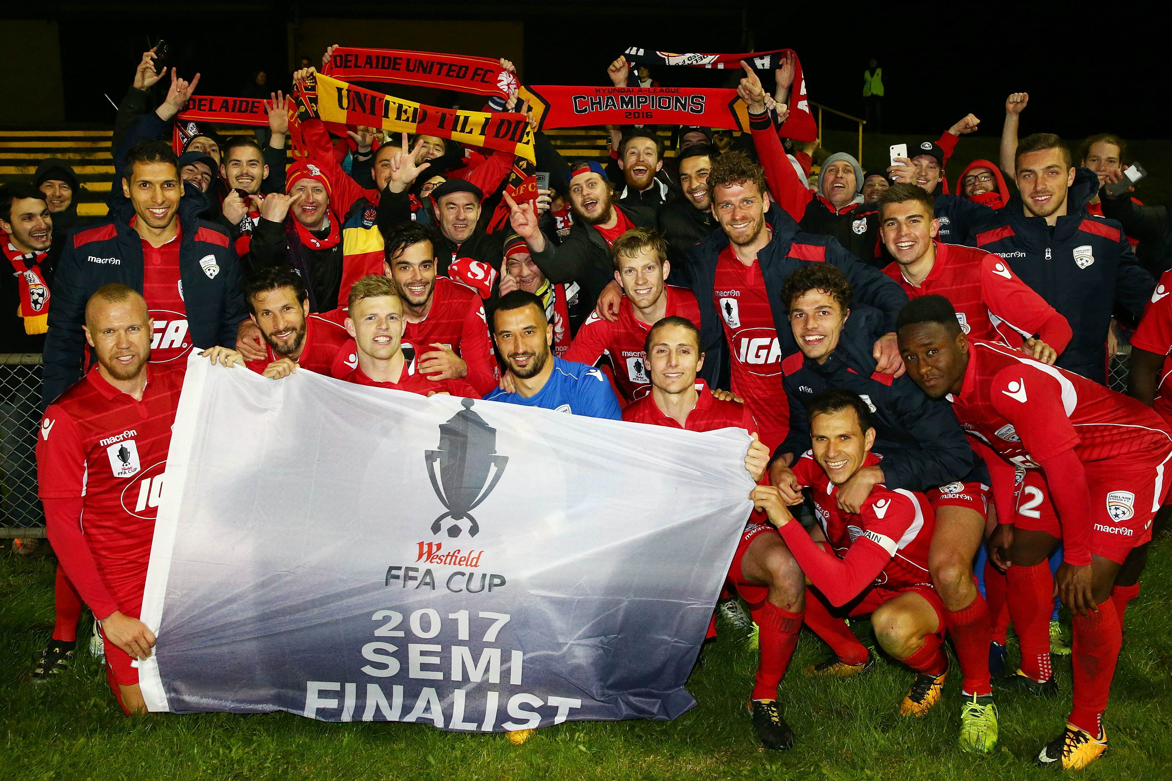 Adelaide United have impressed on their way to the FFA Cup semis.