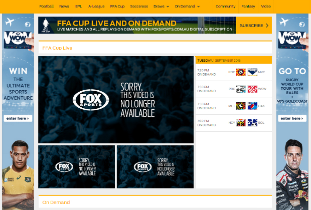 Fox Sports On Demand