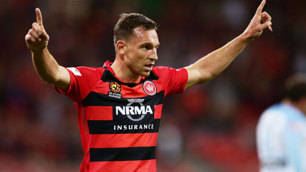 Brendon Santalab has been named Western Sydney Wanderers' player of the year.