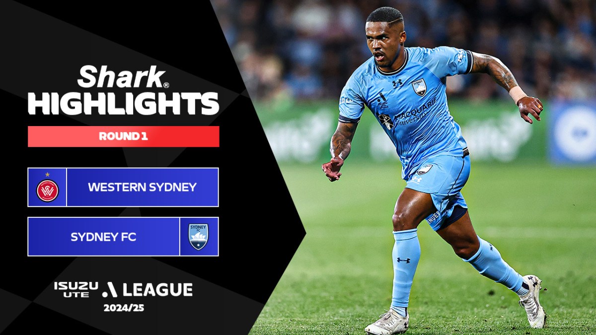 Western Sydney Wanderers FC v Sydney FC Highlights Isuzu UTE ALeague 202425 Round 01 A