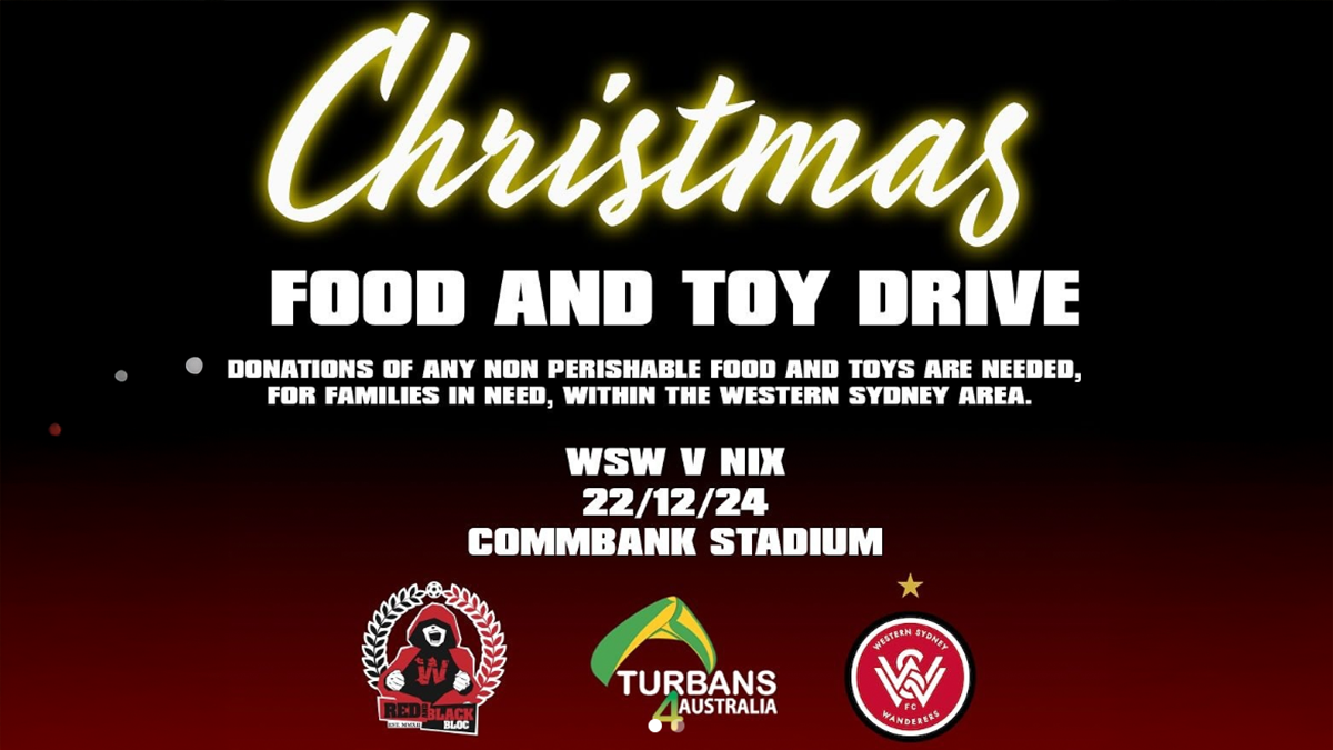 Wanderers, RBB, and Turbans 4 Australia Unite for Festive Food & Toy ...