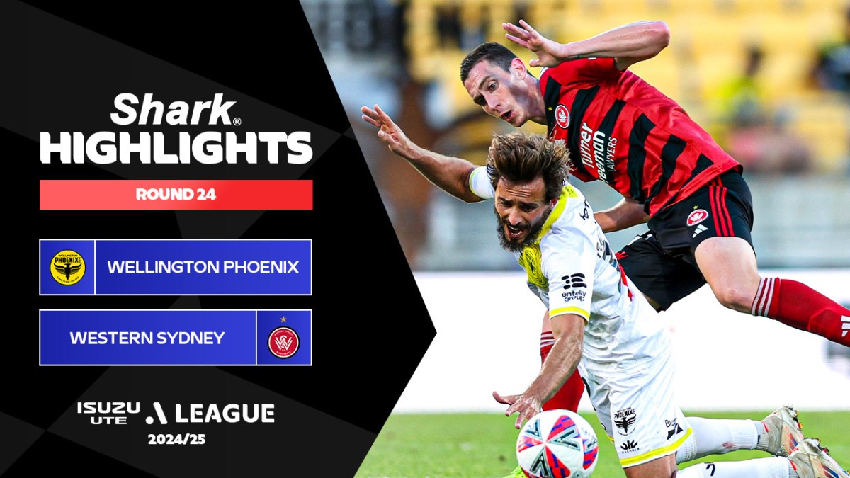 Wellington Phoenix v Western Sydney Wanderers Shark Highlights