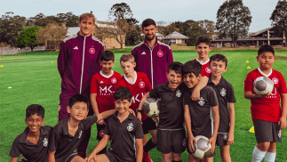 Ugarkovic and Barrie inspiring young players in Parramatta