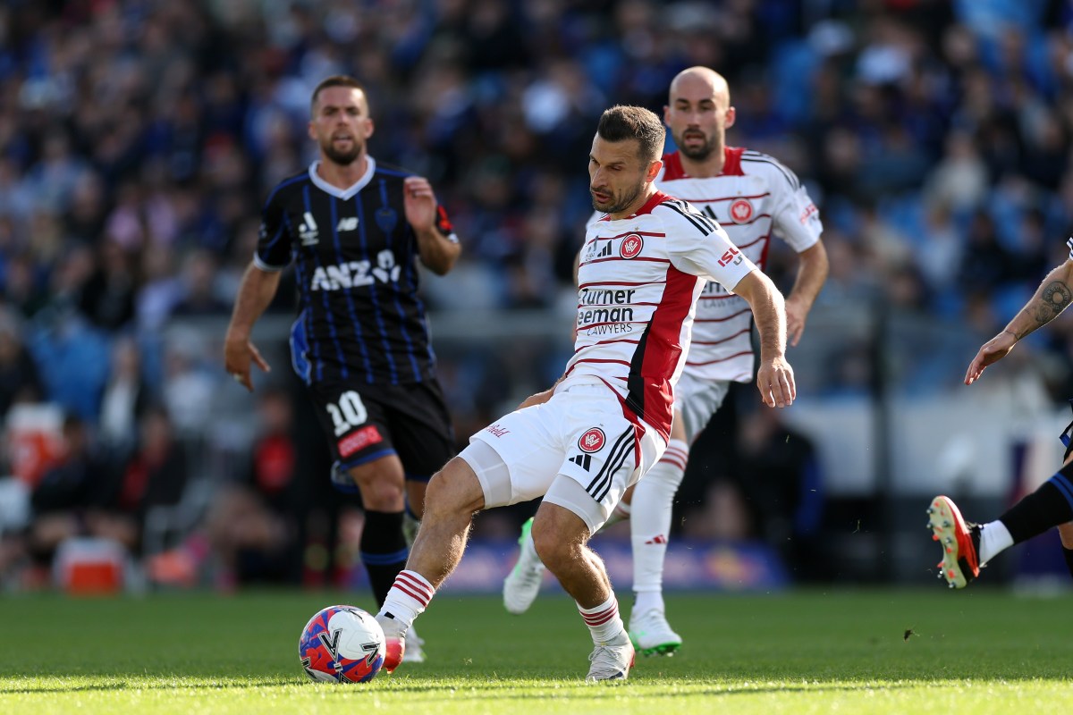 Auckland FC edges Wanderers 1-0 at Go Media Stadium - Western Sydney ...