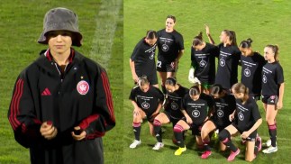 Heart-warming scenes as Western Sydney rally around Wanderers academy prospect