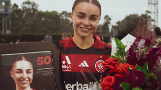 Chessari Celebrates 50 Ninja A-League Games for the Wanderers