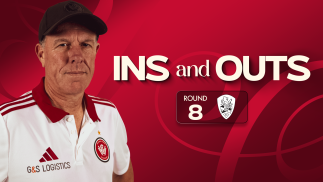 Ins & Outs: Wanderers v Brisbane