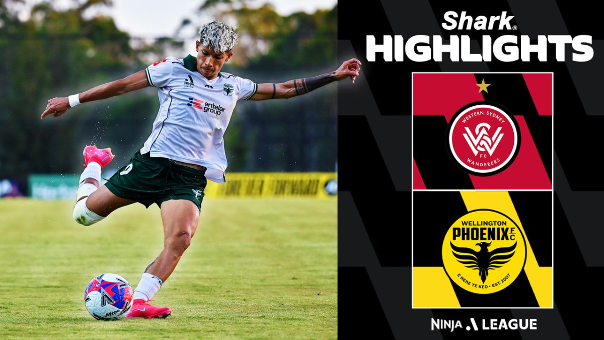 Western Sydney Wanderers v Wellington Phoenix Shark Highlights