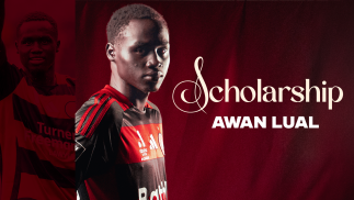 Rising star Awan Lual signs three-year scholarship with Western Sydney Wanderers