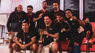 Kick & Connect brings businesses together for a night of football, connection and community impact