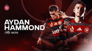 Western Sydney talent Aydan Hammond re-signs with the Wanderers