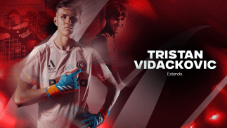 Vidackovic extends stay with the Red & Black for two seasons