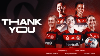 Harrison and Matos bid farewell to the Red & Black
